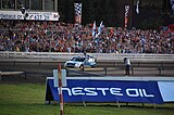 Rally Finland held in Central Finland is the fastest event of the World Rally Championship