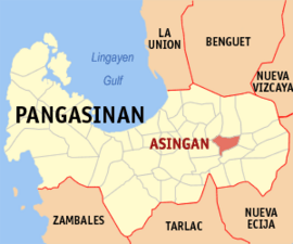 Asingan na Pangasinan Coordenadas : 16°0'8.40"N, 120°40'10.23"E