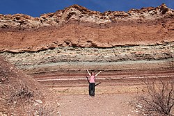 Strata in Salta (Argentina) Quebrada de Cafayate, Salta (Argentina).jpg