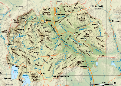 R.o. Македония topography.svg