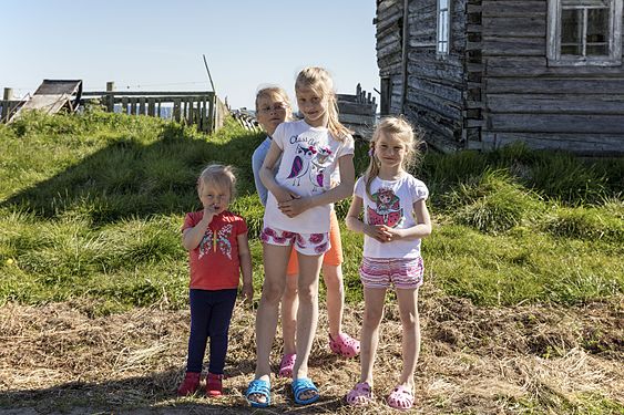 Village children