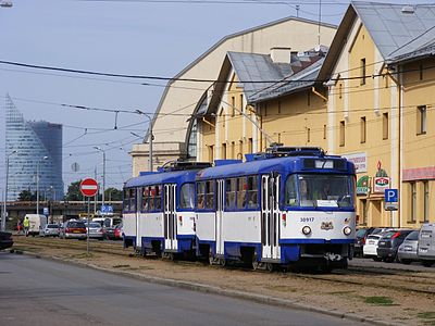 Tramvajs Tatra T3A (T3SU) Rīgā