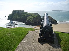 Vue à partir de Tenby.