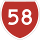 State Highway 58 NZ.svg