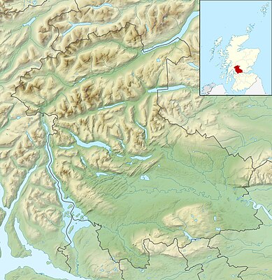 Location map Sruighlea