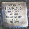 Stolperstein für Lina Salomon geb. Strauss