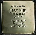 Stolperstein für Luise Eliel (Voigtelstraße 22)