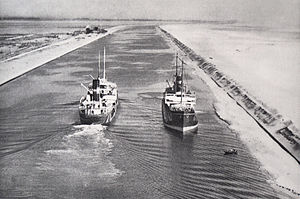 The Suez Canal before 1934