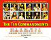 Movie poster of The Ten Commandments.