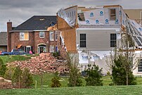 This tornado damage to an Illinois home would ...