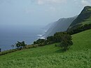 Costa Norte da ilha de São Jorge próximo do Toledo e Fajã de Fernando Afonso.