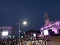 Sincé's Town Hall (Left) and Catholic Main Church (Right) Sucre, Colombia.