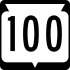 State Trunk Highway 100 marker