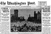 d’ Tìtelsitta vu dr Washington Post àm 9. Àuigscht 1925