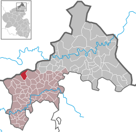 Kaart van Werkhausen