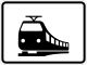Zusatzzeichen 1048-18 - nur Schienenbahn (600x450), StVO 1992.svg