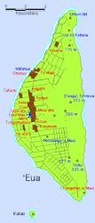 'Eua – Mappa