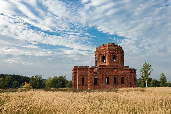 150. Церковь Покрова Пресвятой Богородицы, Дуброво, Московская область. Автор — Igor70