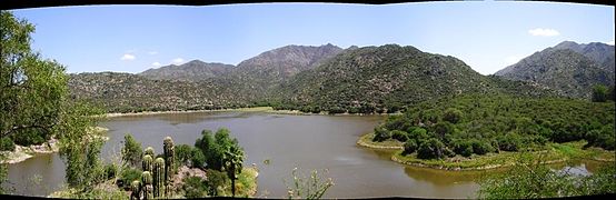 Valle Fértil, uno de los principales destinos turísticos del interior de la provincia.