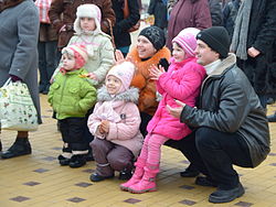 Young family in Donetsk 2013. Donetsk 550.jpg