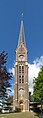 [1]: Tårnet av den nederlandske kirke i Blauwhuis De toren van de Nederlandse Sint-Vituskerk in Blauwhuis
