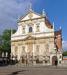 Blick von dem pl. św. Marii Magdaleny