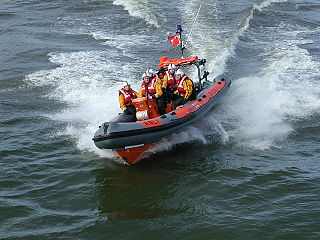 Aberystwyth's Atlantic 75-class RNLB Enid Mary (B-704)