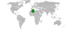 Location map for Algeria and the United Arab Emirates.