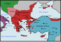 Byzantine Empire (286/395–1453 AD) in 1204 AD.