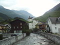 L'Unteralpreuss fluint a través d'Andermatt