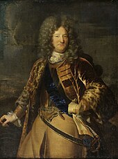 Duke of Noailles (1650-1708). Due to illness Vendome replaced Noailles as French commander in Catalonia in 1695. Anne-Jules, duc de Noailles (1650-1708).jpg