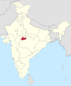 Location of Bhopal