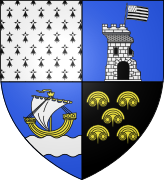 Combrit címere, Franciaország