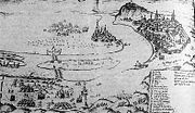 A(z) Buda ostroma (1603) lap bélyegképe