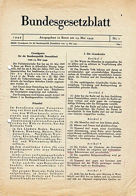 Первый номер от 23 мая 1949 года