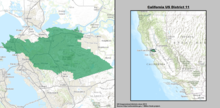Description de l'image California_US_Congressional_District_11_(since_2013).tif.