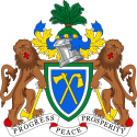 Coat of arms of Gambia.