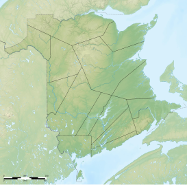 Península Acadiana ubicada en Nuevo Brunswick