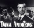 Dana Andrews in 1946 geboren op 1 januari 1909