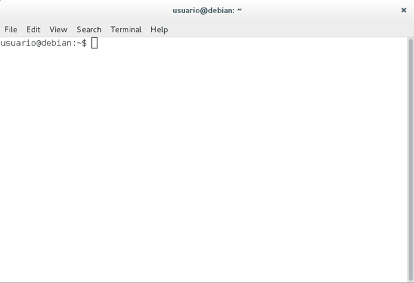 Terminal Debian
