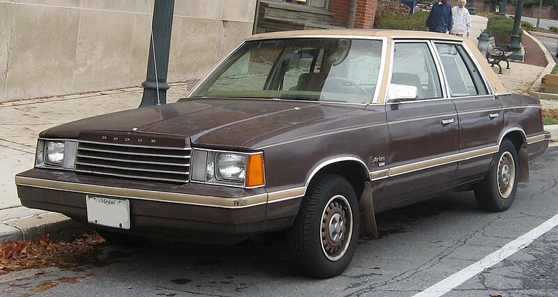 Dodge Aries 1982 Manual