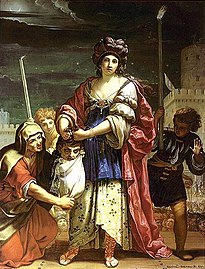 Judith présentant la tête d'Holopherne au peuple de Béthulie, 1658