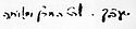 Jacob Emden's signature