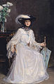 John Lavery, Evelyn Farquhar, wife of Captain Francis Douglas Farquhar (1906)