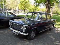 Fiat 1300 na Setkání italských vozů Poděbrady 2017