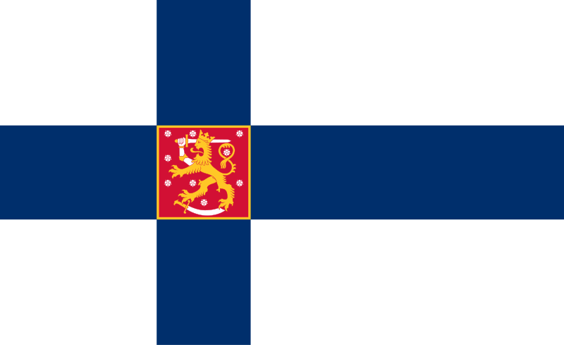 Tiedosto:Flag of Finland (state).svg