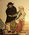 Uomo e Donna di Rocca Papirozzo nel Regno di Napoli, 1801