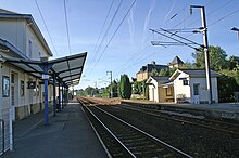 voies, quais et bâtiment voyageurs