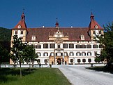 The Eggenberg castle where beer has been brewed since 14th century