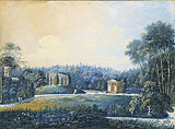 Motiv från Hagaparken 1805.